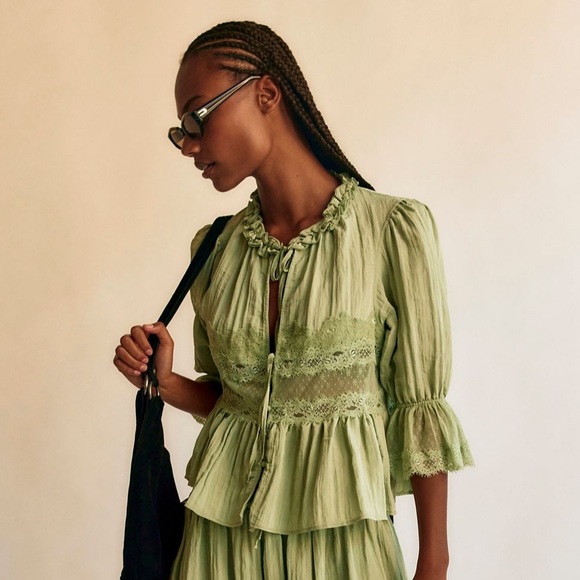 Free People Forever Young Bed Jacket - Picture 6 of 8